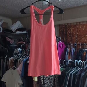 lululemon athletica Bright Coral Tank Top